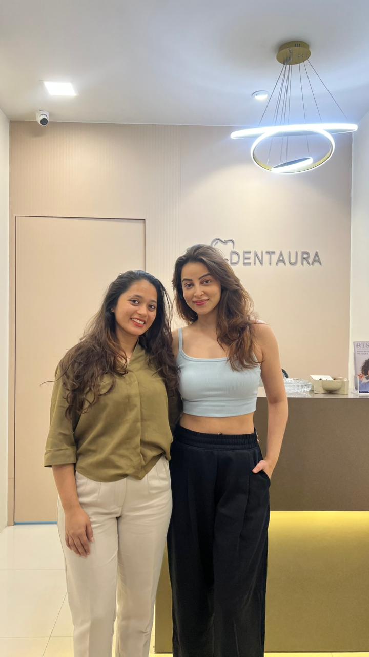 Celebrity patient at Dentaura clinic